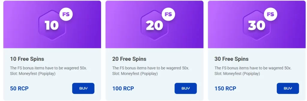 RocketSpin Casino Bonus