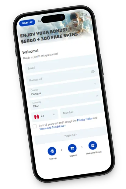 RocketSpin Casino Registration
