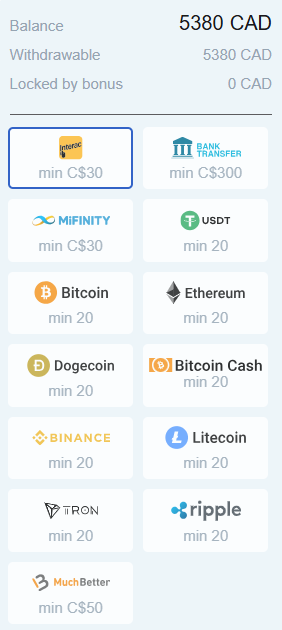 RocketSpin withdrawal
